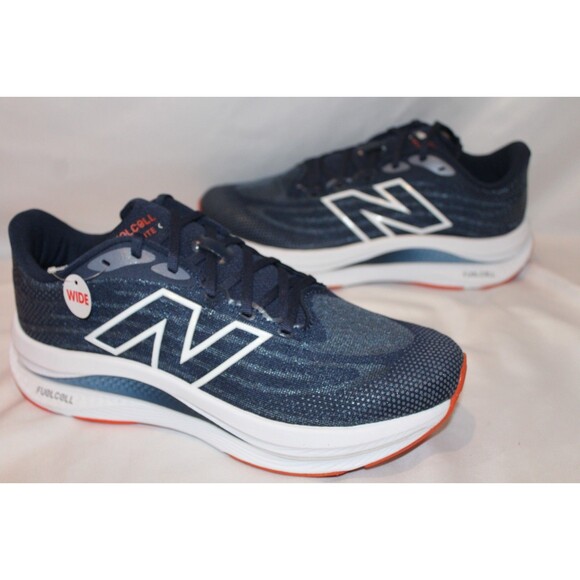 New Balance Men\'s 9.5 2E EXTRA WIDE FuelCell Walker Elite Sneakers NAVY BLUE NIB main image 6